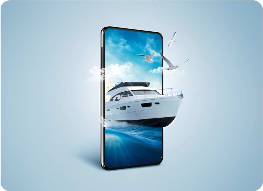 Digital marketing services for boat service companies showcasing lead generation strategies by Anchor Aces.